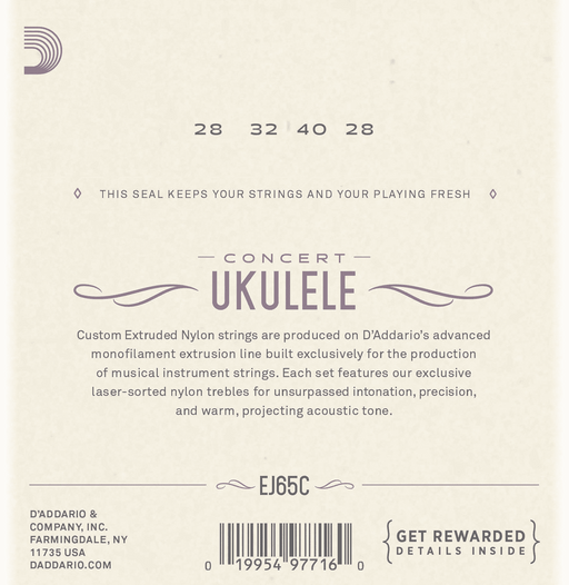 D'Addario Ukulele Strings - Concert