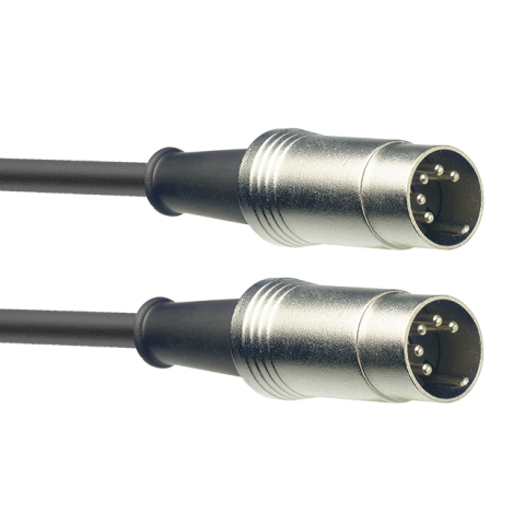 Stagg S Series - Midi Cable 5 Pin Male DIN to Male DIN Cable - 6m/20ft