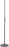 Stagg MIS-1120BK Solid Round Base Straight Microphone Stand