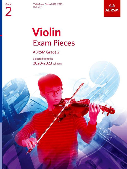 ABRSM: Violin Exam Pieces 2020-2023 Grade 2 - Part Only