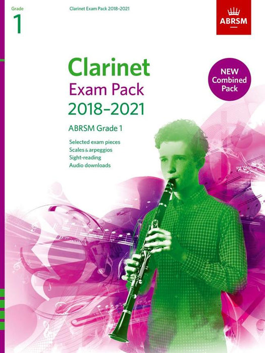 ABRSM: Clarinet Exam Pack 2018-2021 Grade 1