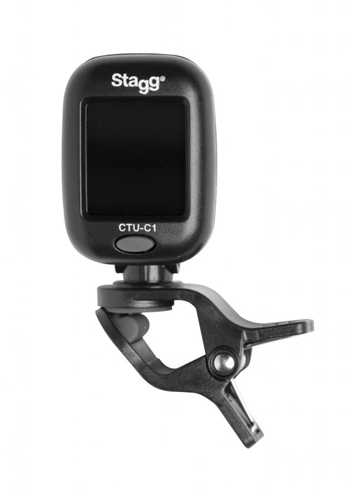 Stagg CTU-C1 Black Automatic Chromatic Clip-on Tuner
