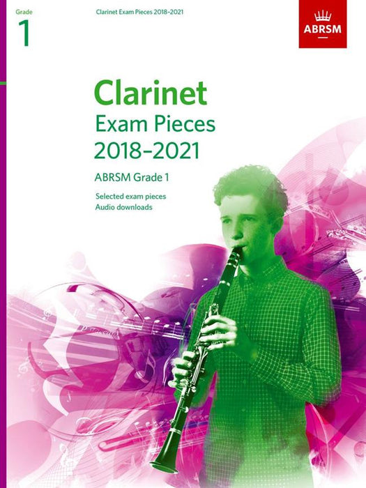 ABRSM: Clarinet Exam Pieces 2018-2021 Grade 1