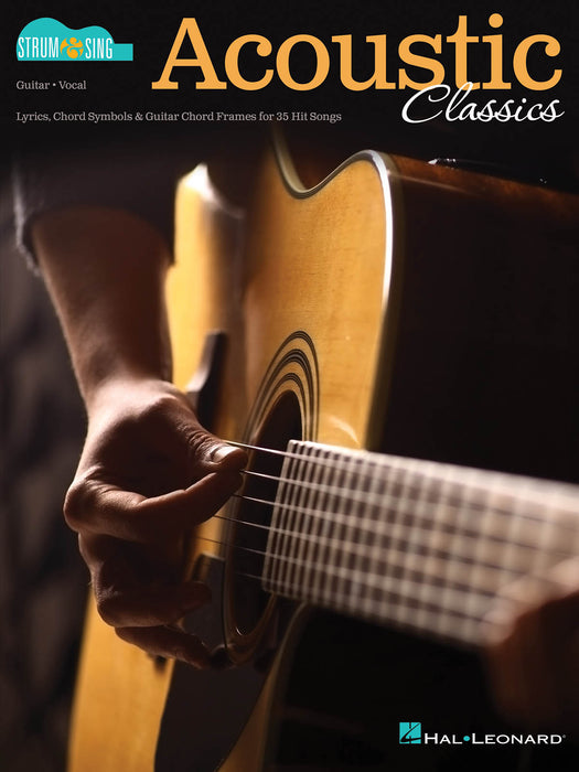 Acoustic Classics: Strum & Sing Series For Guitar