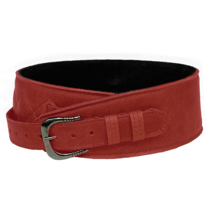 Leathergraft Liverpool - Fab Softy Guitar Strap - Red