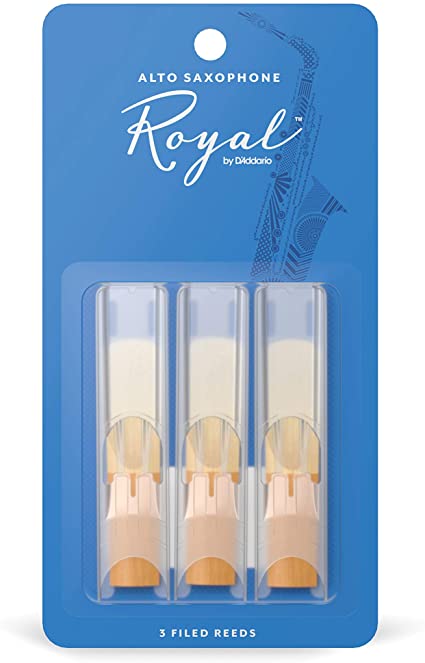 Royal by D'Addario Alto Sax Reeds - 2.0 - 3-Pack