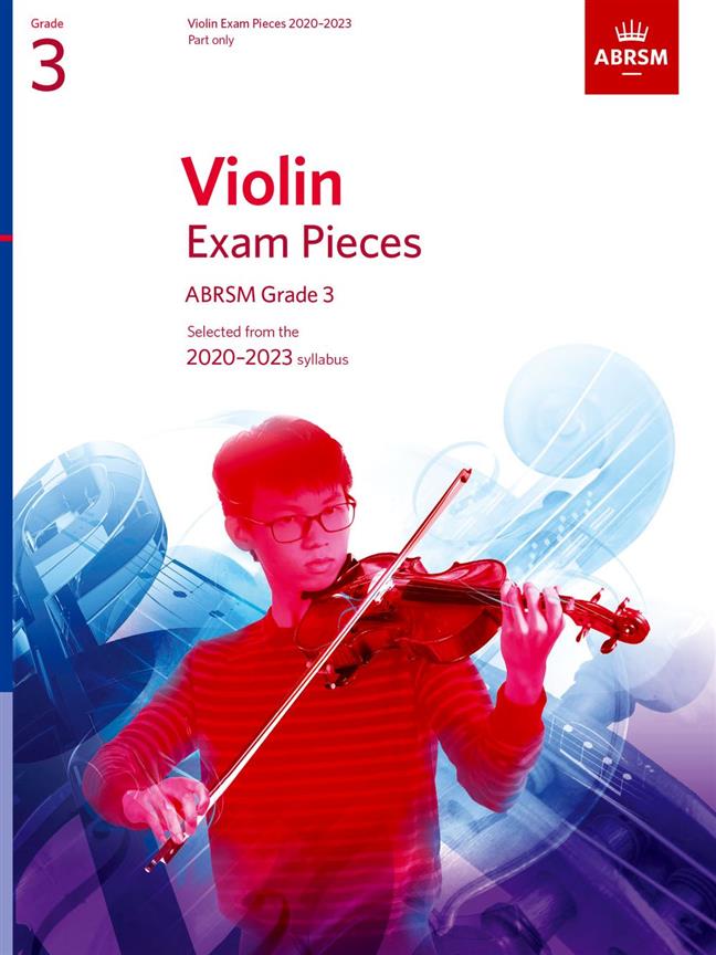 ABRSM: Violin Exam Pieces 2020-2023 Grade 3 -  Part Only