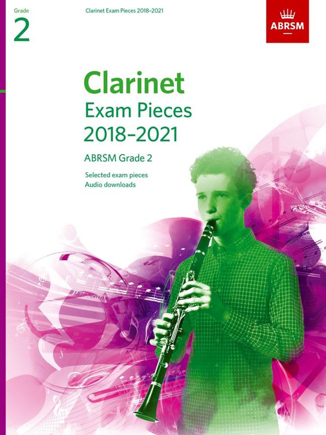 ABRSM: Clarinet Exam Pieces 2018-2021 Grade 2