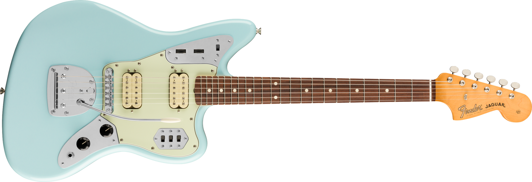 Fender Vintera® '60s Jaguar® Modified HH - Pau Ferro Fingerboard, Sonic Blue
