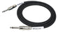Kirlin Fabric Series Instrument Cable - Straight to Straight - 20ft - Black & White