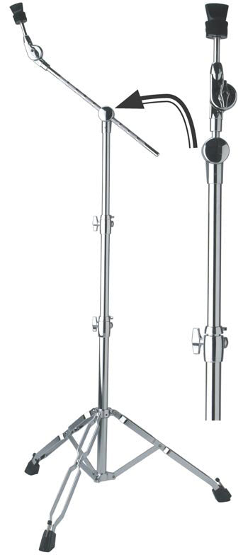 Stagg HBD-1000S Heavy Duty Double Braced Cymbal Boom Stand