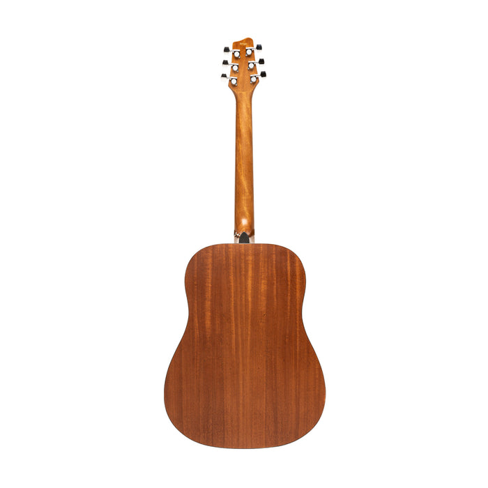 Stagg SA25 D Mahogany Acoustic Deadnought Guitar - Natural Sapele