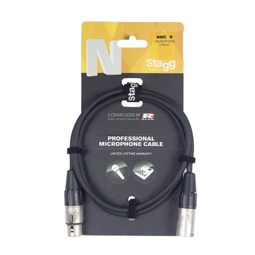 Stagg N Series - Male XLR to Female XLR Microphone Cable - 3ft