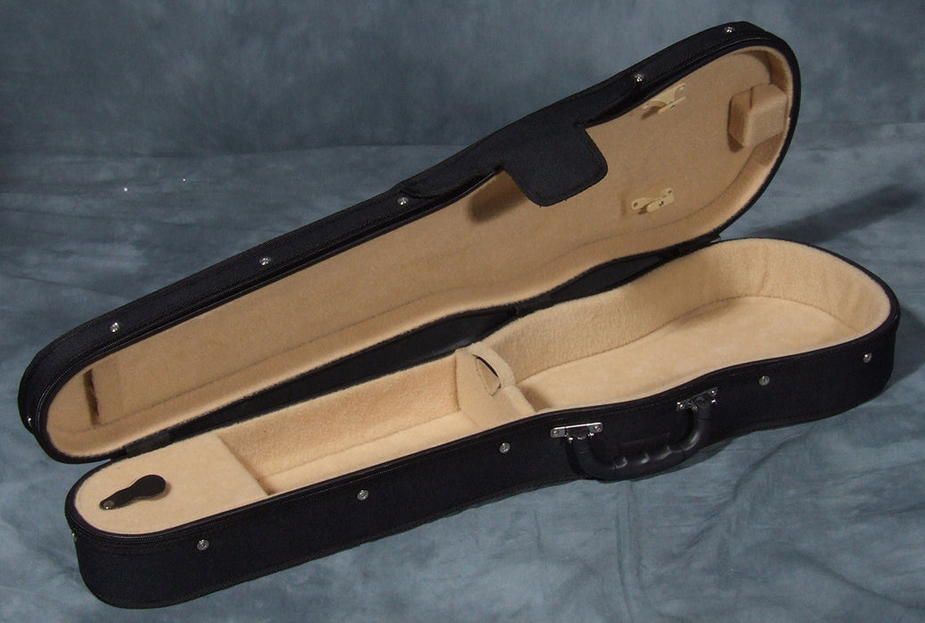 Prima P300 4/4 Black Wooden Shaped Violin Case