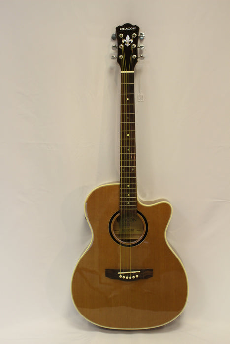 Deacon SDG-828 CEFSB Electro Acoustic Folk Guitar - Sunburst