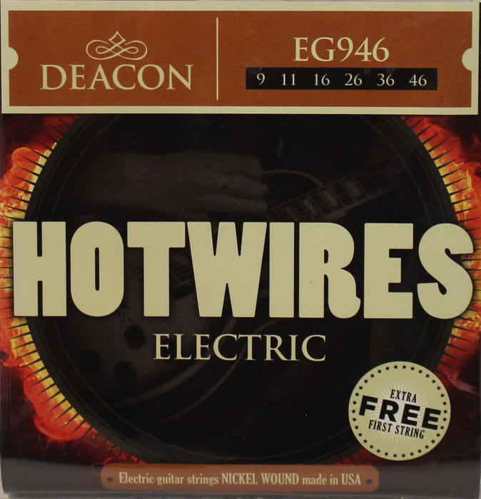 Deacon Hotwires Electric Guitar Strings - EG946 - 9-46