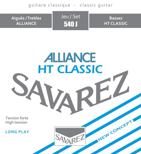 Savarez 540J HT Classic Classical Guitar Strings - High Tension