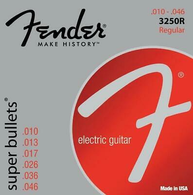 Fender Super Bullets 3250R Electric Guitar Strings - 10-46 Regular Set