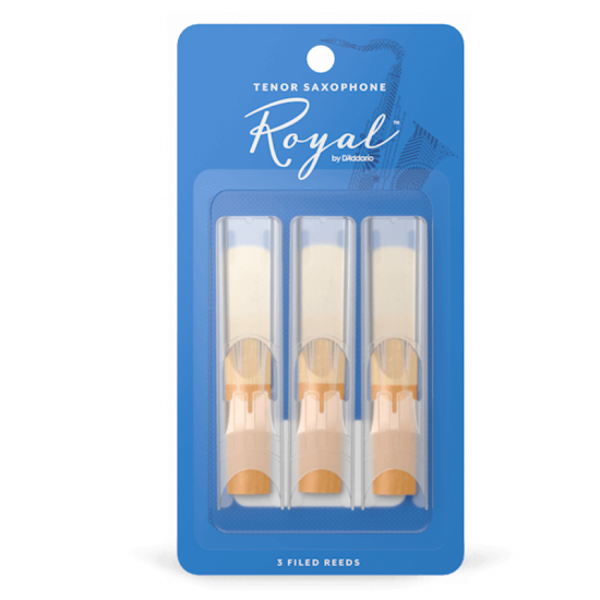 Royal by D'Addario Tenor Sax Reeds - 2.5 - 3-Pack