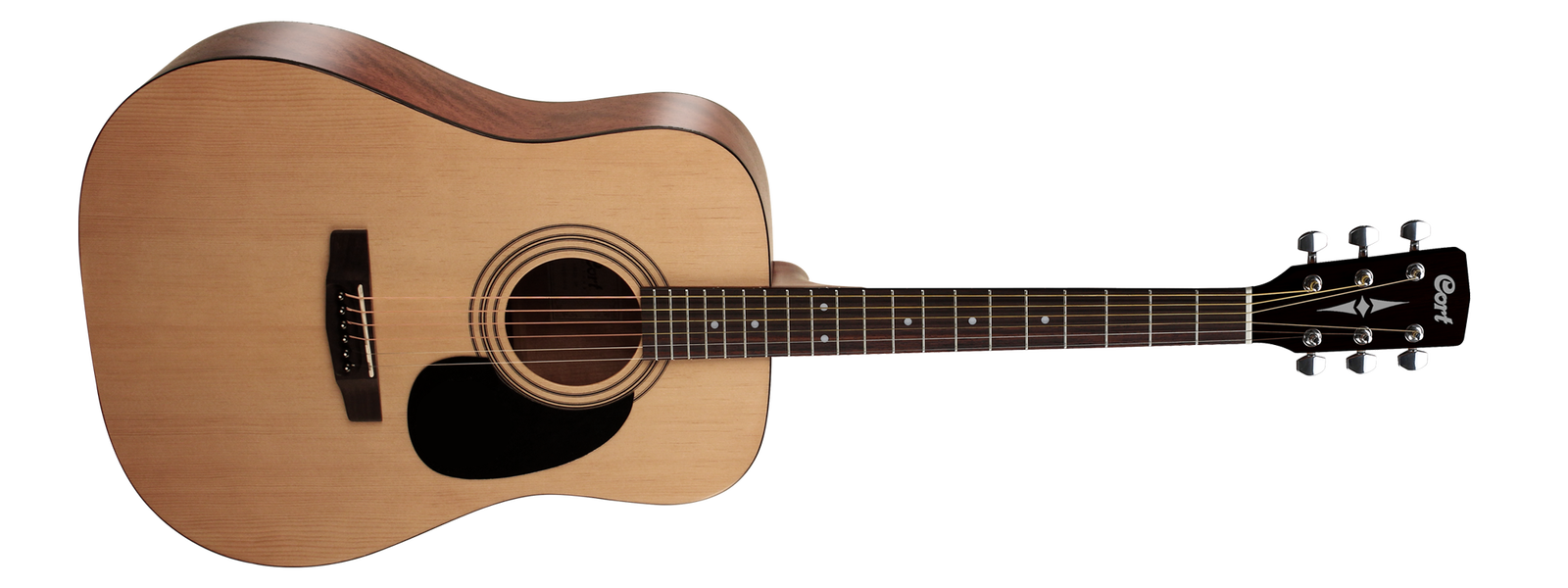 Cort CAP-810 Acoustic Guitar Trailblazer Package - Natural